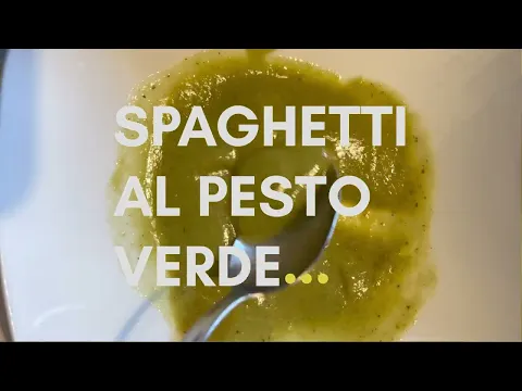 SPAGHETTI al Pesto verde