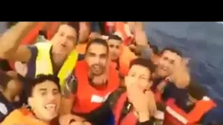 أغنية الحراقة  نموت وسط البحور ولا نبقى شمور     دندنها