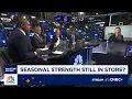 Seasonal strength still in store? Here's what investors should know
