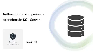 Arithmetic Comparison Operators SQL Server
