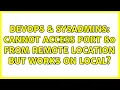 DevOps SysAdmins Cannot access port 80 from remote location but works on local 4 Solutions