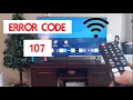 Fix Samsung Smart TV ERROR CODE 107 Not Connecting to the Internet Wi-Fi