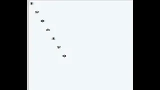 Star Pattern in Java - 8