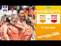 FIH Hockey Pro League 2024-25 Highlights: Netherlands vs China (W) | Match 2