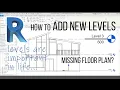 Adding New Levels Missing Floor Plan or View Problem in Revit Autodesk Revit Floor Plan Tutorial