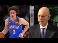 Adam Silver speaks on the Josh Giddey situation and why he s allowed to play