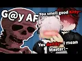 Skeletons Roasting VERY CRINGE Roblox Stories PT 2