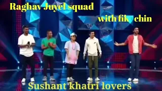 raghav juyel squad sushant khatri paul and piyush bhagat with fik shun battel