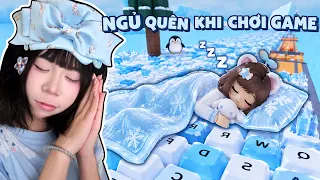 Chơi Game Bàn Phím ASMR Đến Khi Ngủ Quên | Mèo Simmy 😴