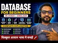 Database Tutorial for Beginners - Episode 1 Introduction to DBMS RDBMS SQL Basics
