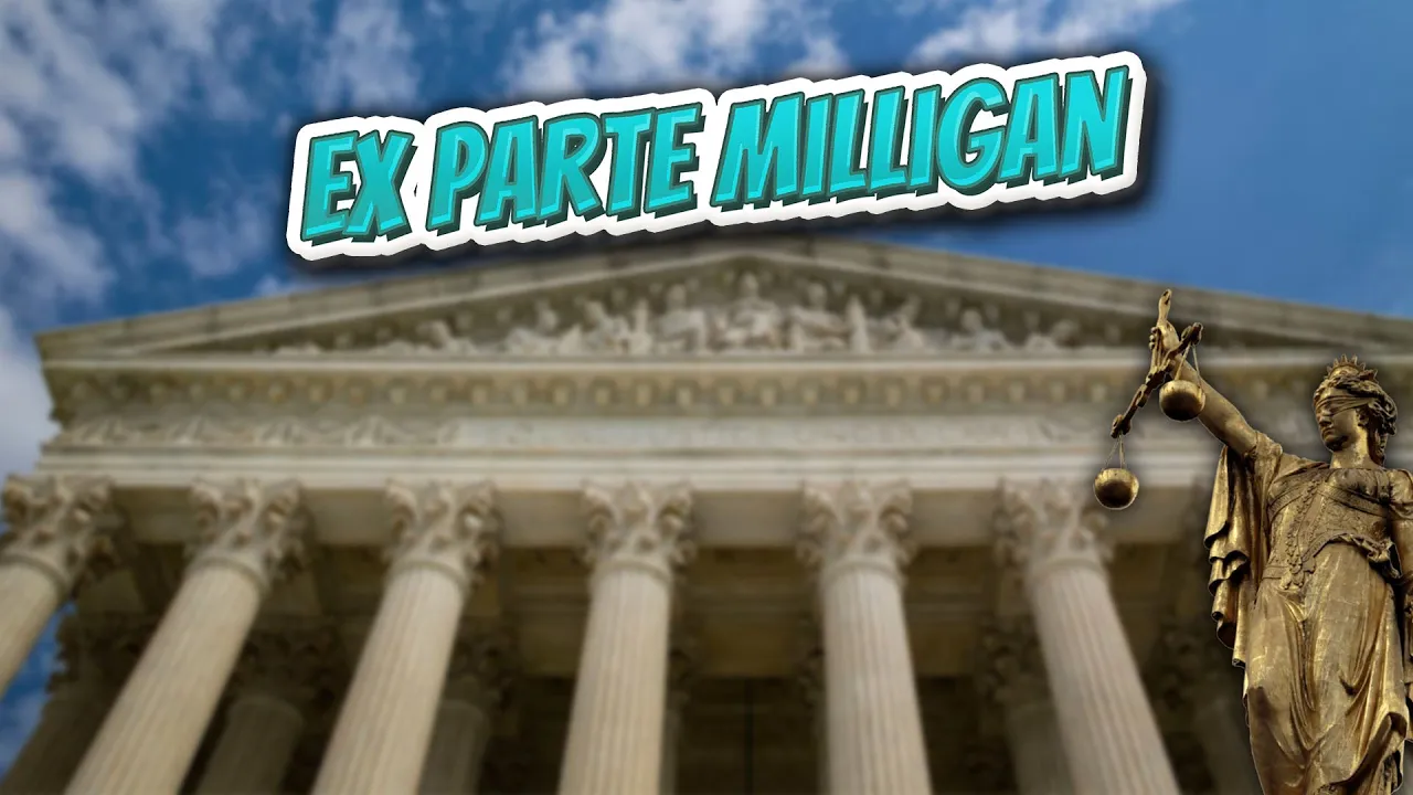 Ex parte Milligan (Landmark Court Decisions in America)💬🏛️✅