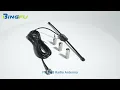 Bingfu FM Radio Dipole Antenna for Stereo Receiver