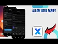 Allow User Script On X Browser Technologyglance