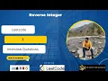 Reverse Integer Programmig