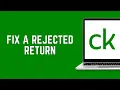 How To Fix A Rejected Return On Credit Karma Tax 2024 Fix A Rejected Return Online