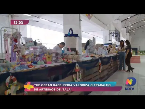 The Ocean Race: feira valoriza o trabalho de artesãos de Itajaí