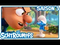 Lagu Le Voleur de gaufres • Les Schtroumpfs 3D • Dessins animés pour enfants