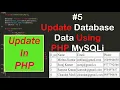 How to edit Update data in Database using PHP MYSQL PHP Tutorial for beginners