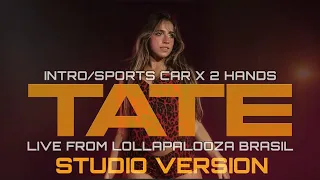 Tate McRae Intro Sports Car X 2 Hands Live Lollapalooza Brazil Studio Version 