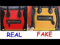 How to spot fake Celine luggage bag Real vs fake Celine Paris luggage hand bag