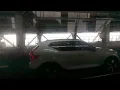 Driving on the Verrazano Bridge overlooking the traffic