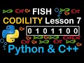 Codility FISH in Python and C Codility Solutions Lesson 7