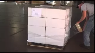 How to Properly Shrink Wrap a Freight Pallet