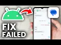 How To Fix Text Messages Failed To Send On Android - Full Guide