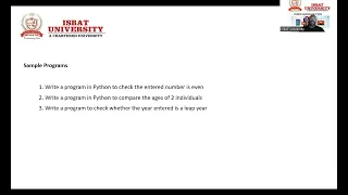 session 4 comparison operators in python