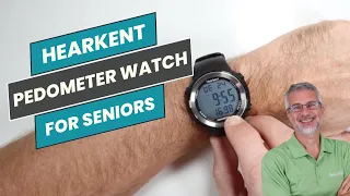 Simple Waterproof Pedometer Watch for Seniors The Hearkent Review