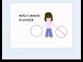 how to make the mute and unmute button in scratch by prim