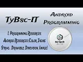 Programming Resources Android Resources Color Theme String Drawable Dimension Image