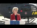 Download Lagu EU chief von der Leyen presser during a visit to Lithuania