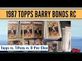 1987 Topps Barry Bonds 320 Rookie Card - An In-Depth Look Compare to Topps Tiffany O-Pee-Chee