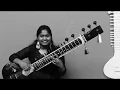 Lagu Pyaar Ke Pal | Sitar Cover Vrinda Agni