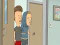 Beavis transforms into The Great Cornholio
