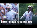 3 HOME RUNS Texas Anthony Pack Jr sets a Longhorns NCAA tourney record ESPN College Baseball