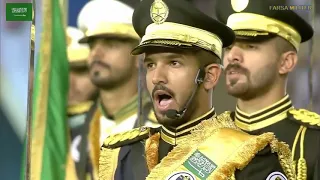 kingdom of saudi arabia national anthem in military parade