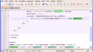 09 Ajax Request to PHP and MySQL with JSON Section 7 - jQuery