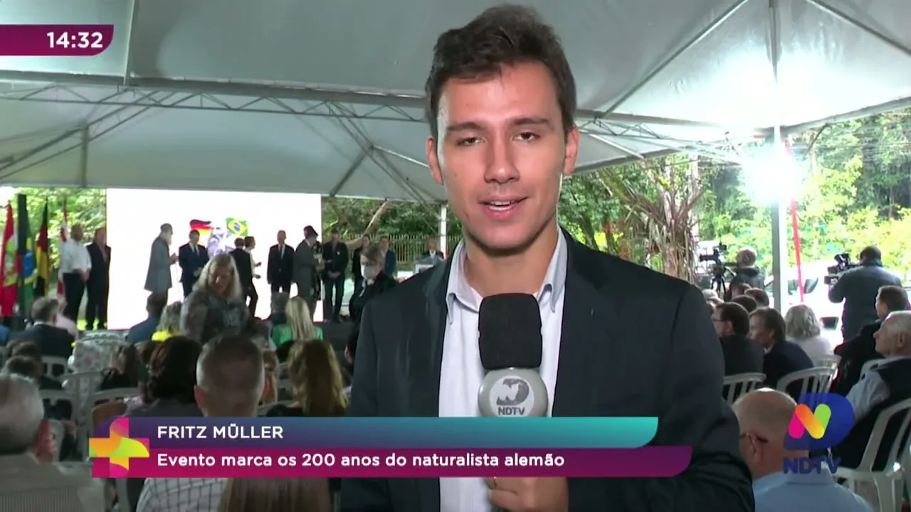 Evento em Blumenau marca comemorações pelos 200 anos de Fritz Müller