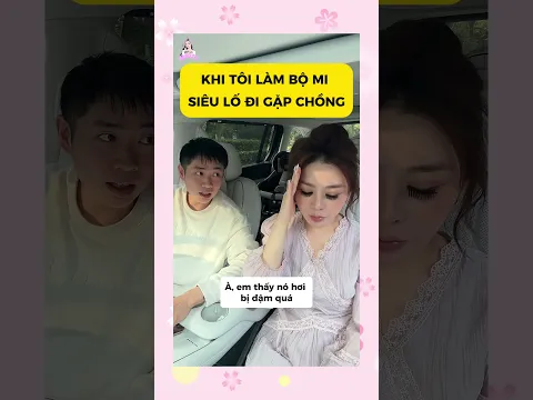 Làm bộ mi siêu lố đi gặp chồng