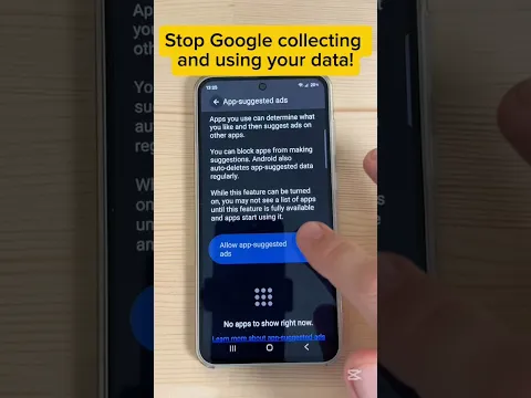 Want more privacy stop Google collecting and using your data on Android phones! #androidtips 