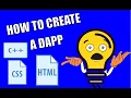 How to create a blockchain application dApp