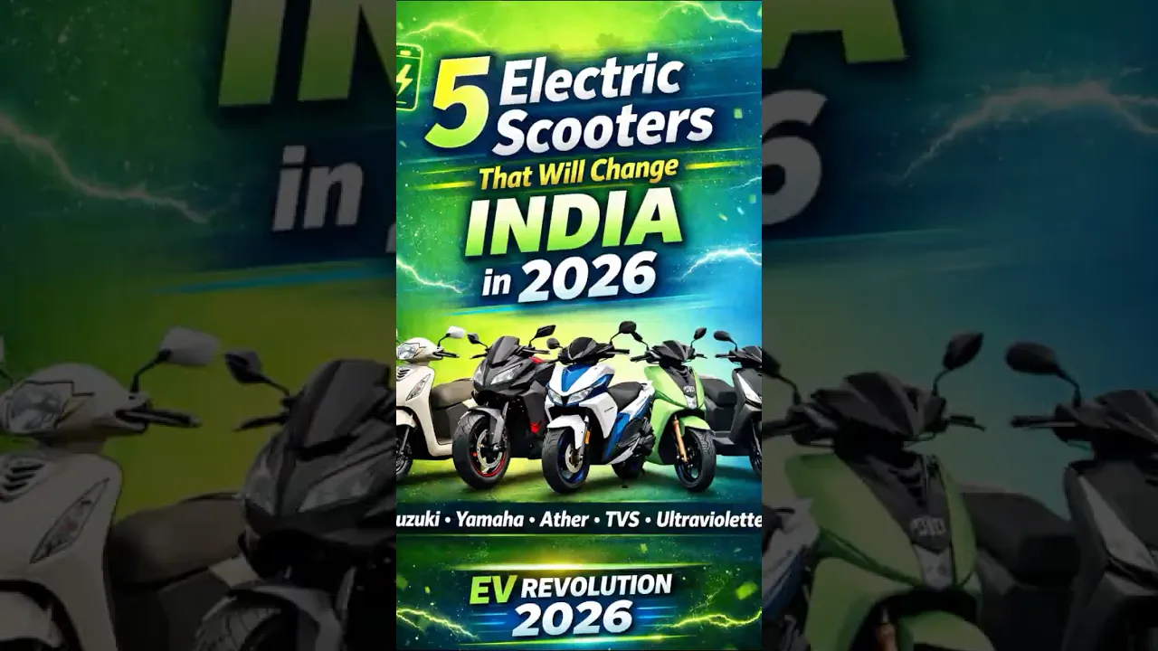 Top 5 Electric Scooters to Watch in India in 2026