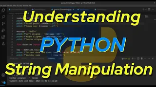 Understanding Python String Manipulation