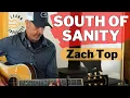 Download Lagu South Of Sanity - Zach Top - Guitar Tutorial