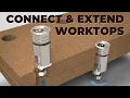 Connect Extend Your Worktops with Bench Connecting Dogs