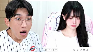 별풍선 1,000,000만원 쐈더니 울어버리는 시청자2명 여캠 ㄷㄷ