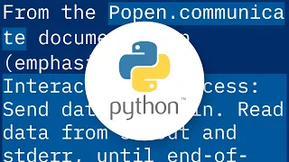 How to run Python s subprocess and leave it in background
