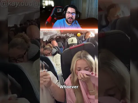 شكلو الولد عاملها بالطيارة 😂